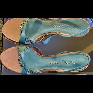 Nina Women's Blue Sandals